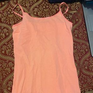 pink justice camisole